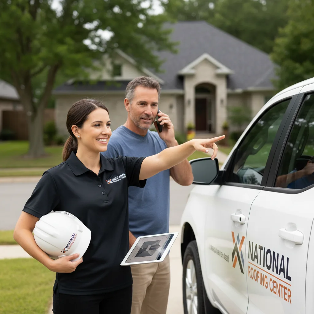 National Roofing Center customer support in St. Francis